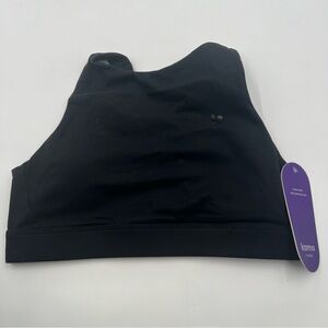 Kamo Fitness sports‎ bra with strappy back. SZ small.  Removable pads NWT